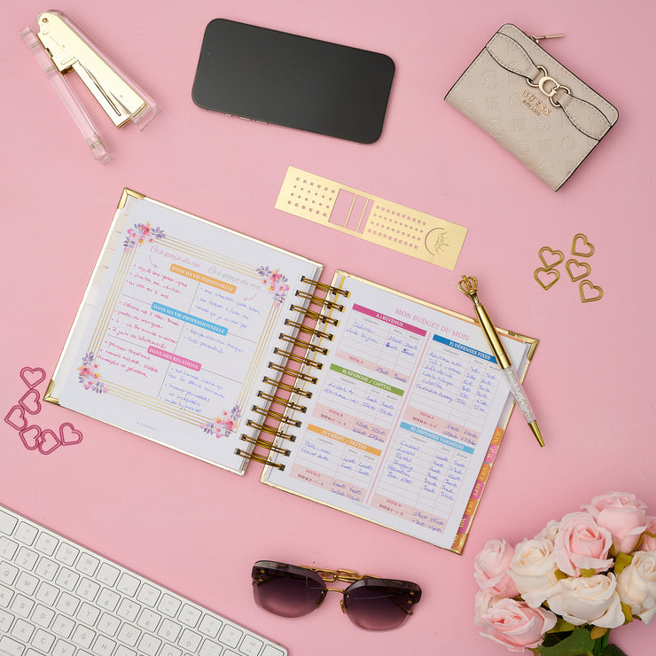 PLANNER MA BEST LIFE 2026 +  STYLO & MARQUE-PAGES