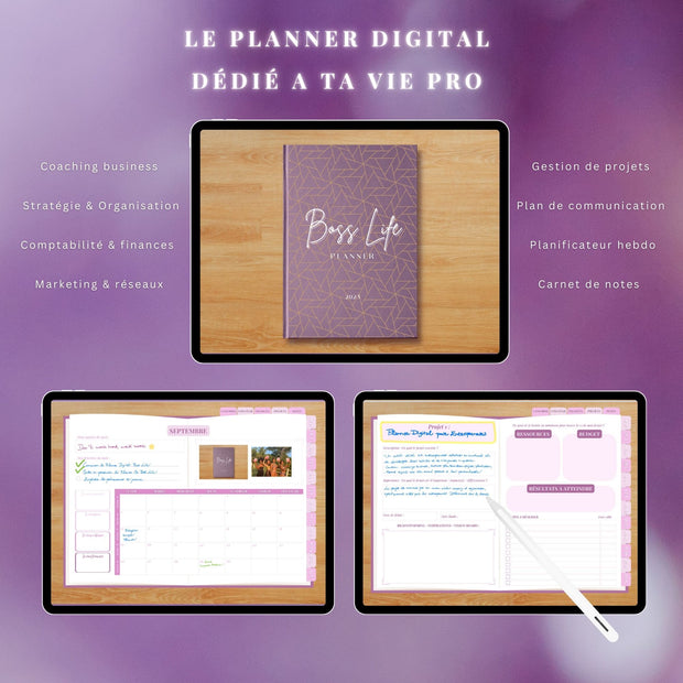 PLANNER DIGITAL 2024/2025  - BOSS LIFE